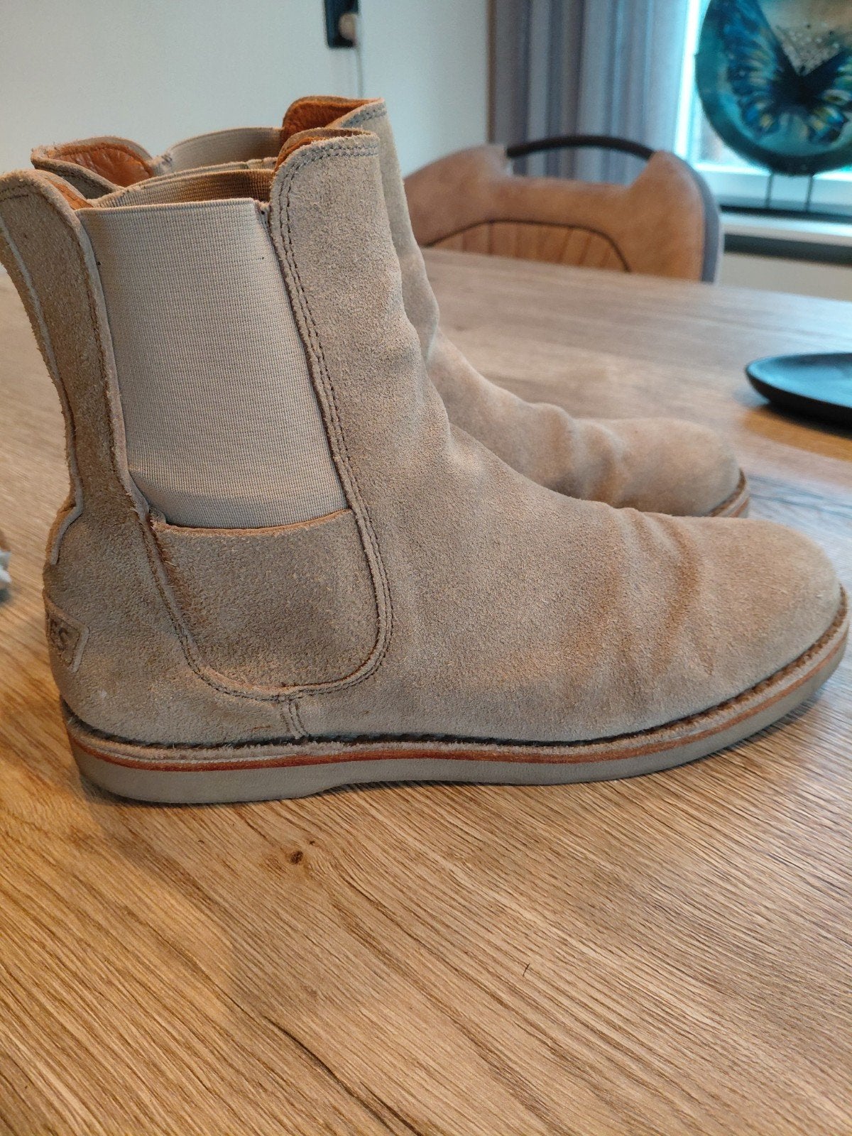 Goede laarsjes( shabbies) mt 40 kl beige, Ophalen of Verzenden, Zo goed als nieuw, Overige kleuren, Boots