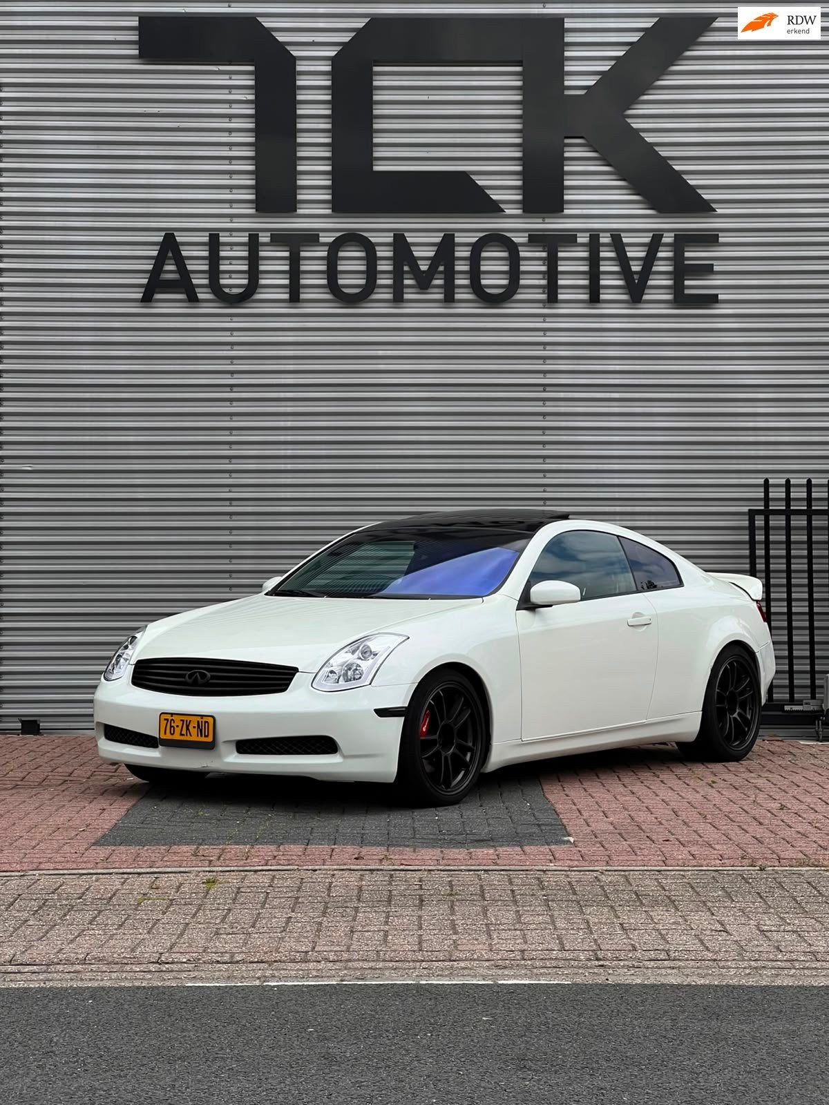 Infiniti G35 | 3.5 V6 | PANO | BREMBO | 284PK, Auto's, Parkeersensor, Gebruikt, Zwart, Overige carrosserieën