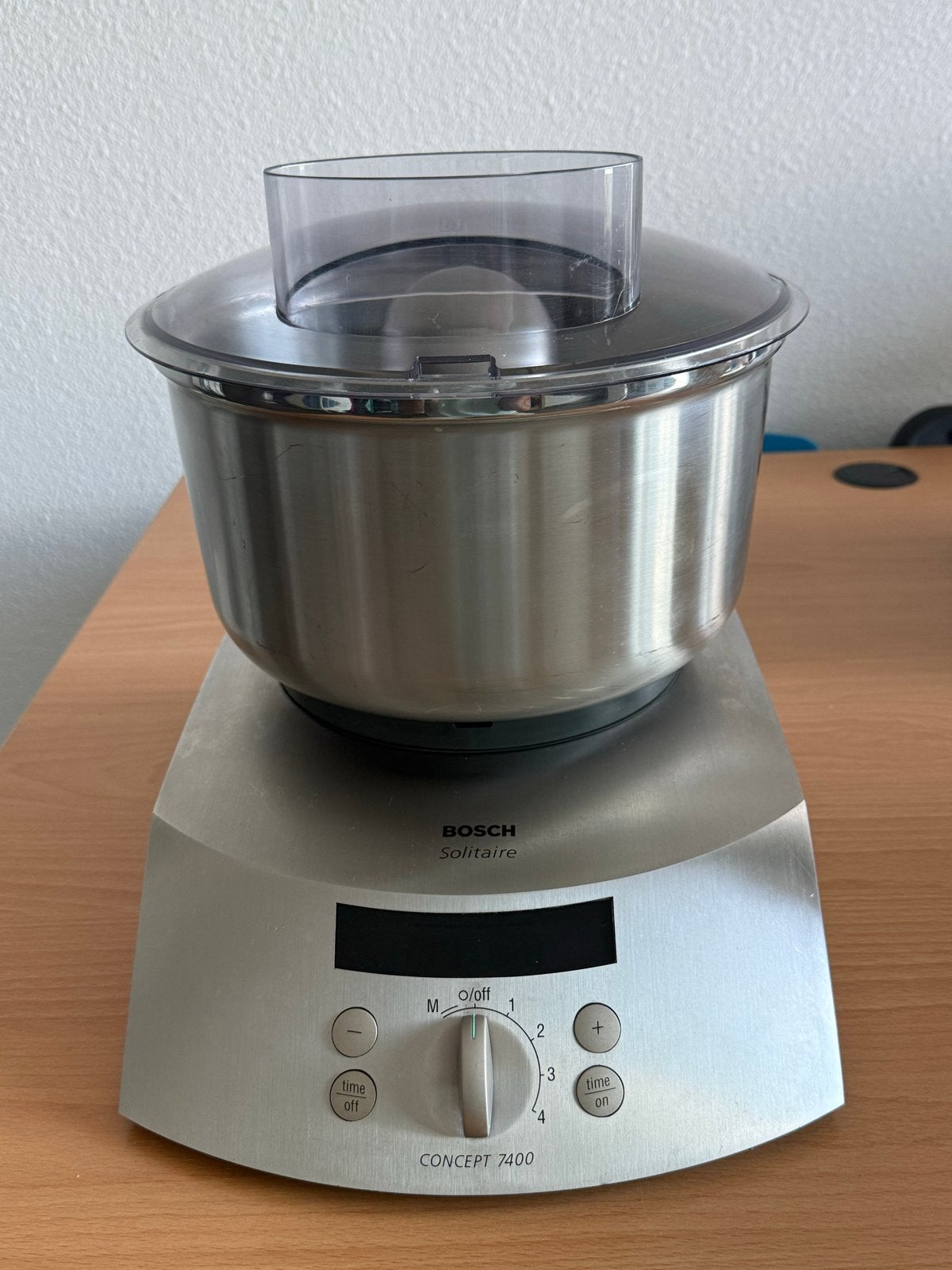 Bosch Solitaire Concept 7400 Keukenmachine 700W, Gebruikt, Ophalen of Verzenden, Vaatwasserbestendig, 3 snelheden of meer