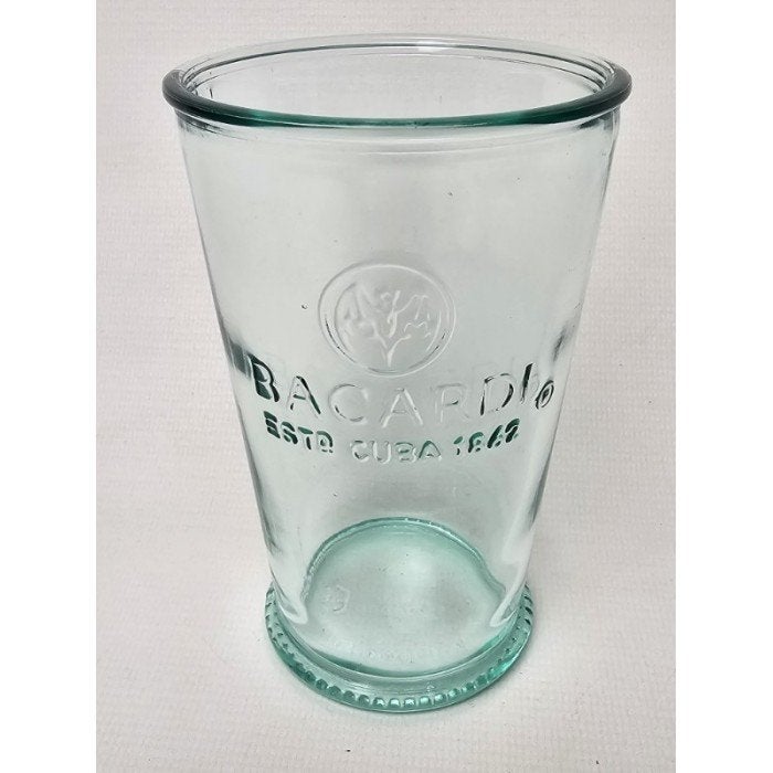 # Bacardi rum groenig glas. Esta cuba 1862 model 4, Ophalen of Verzenden, Gebruikt, Borrel- of Shotglas