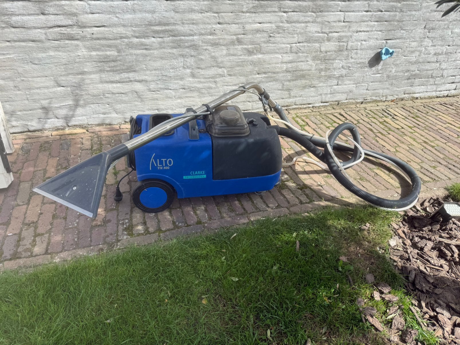 Professionele tapijt en stoom reiniger, clarke alto tw 400, Ophalen, Overige typen, Clarke, Nb