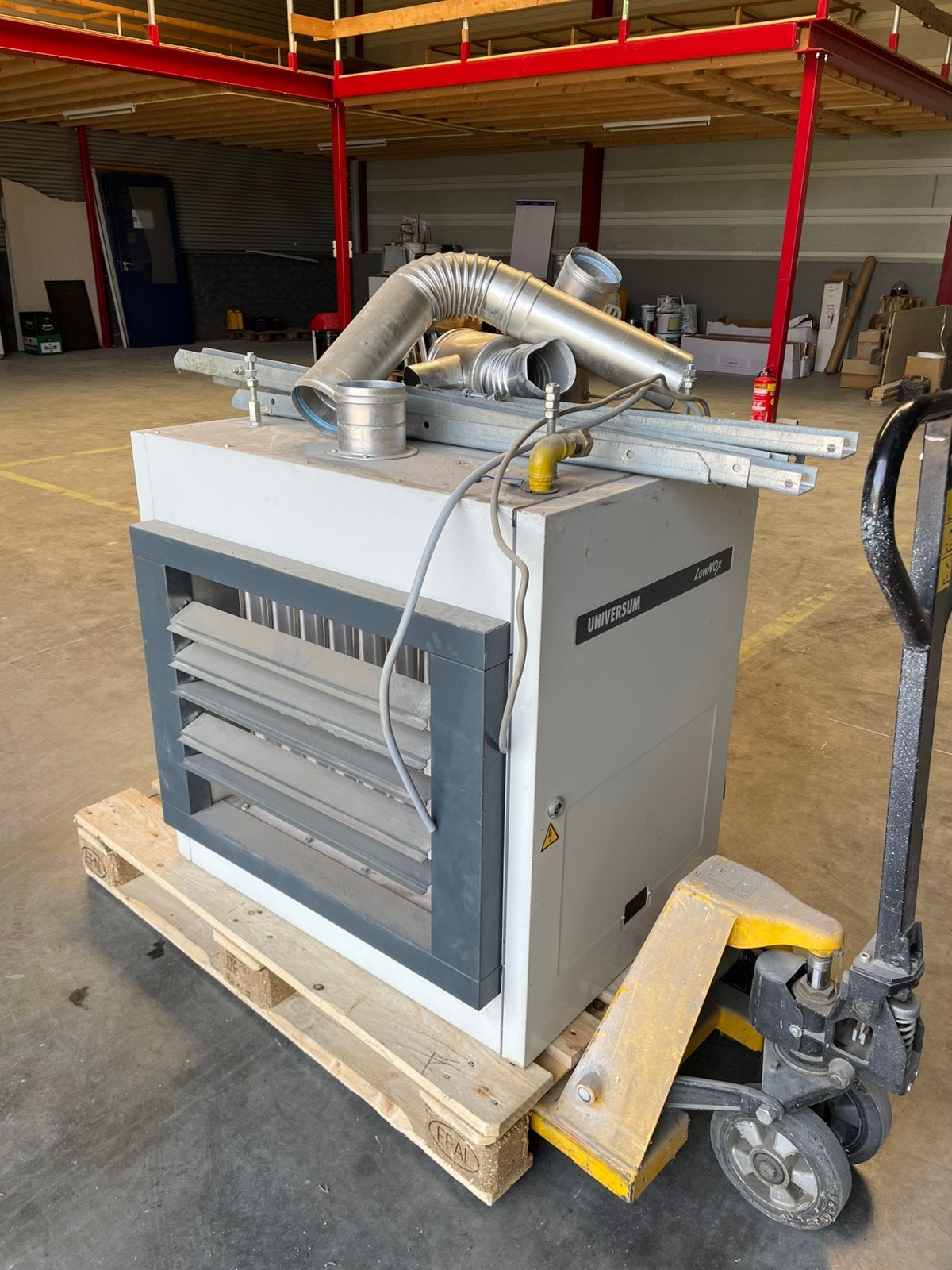 Euro-Air URS 47 - gas heater 57kW - printplaat storing, Ophalen, 30 tot 80 cm, Kachel, Minder dan 60 cm