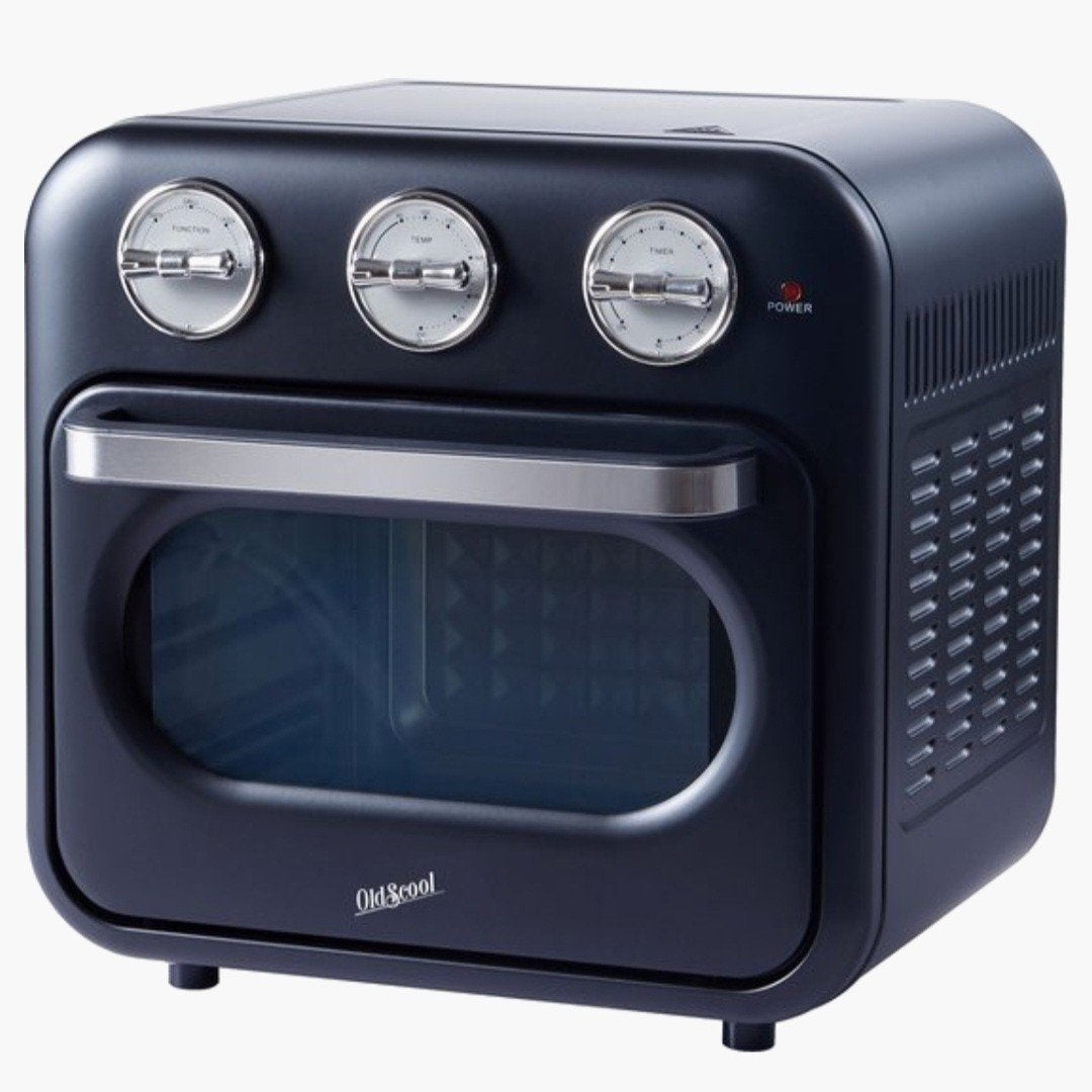 OldScool Mini Elektrische Oven 1200W - Nieuw in doos, Minder dan 45 cm, Overige merken, Minder dan 45 cm, Nieuw