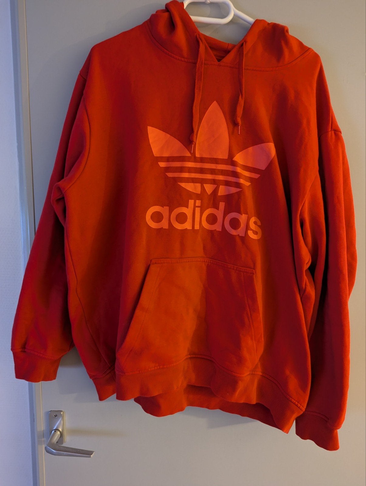Hoodie Adidas, Maat 56/58 (XL), Ophalen of Verzenden, Zo goed als nieuw, Rood
