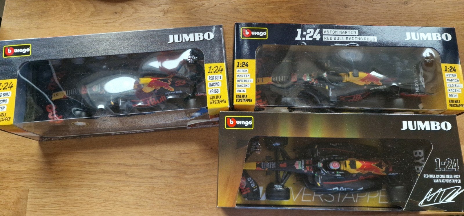 Max Verstappen Red Bull Racing F1 modelauto's 1:24, Ophalen of Verzenden, Nieuw, Auto