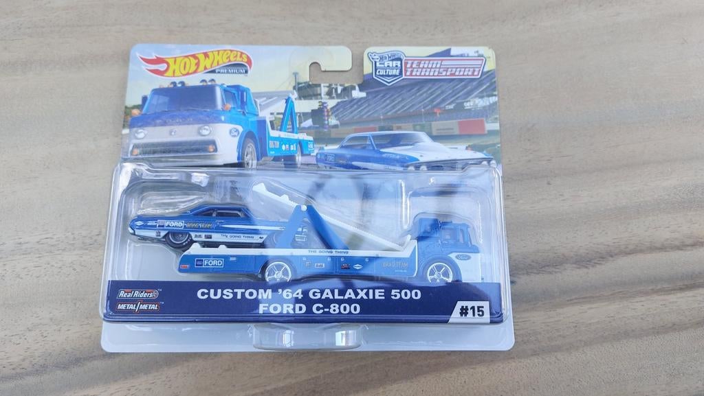 Hot Wheels Team Transport Ford Galaxie, Ophalen of Verzenden, Overige typen