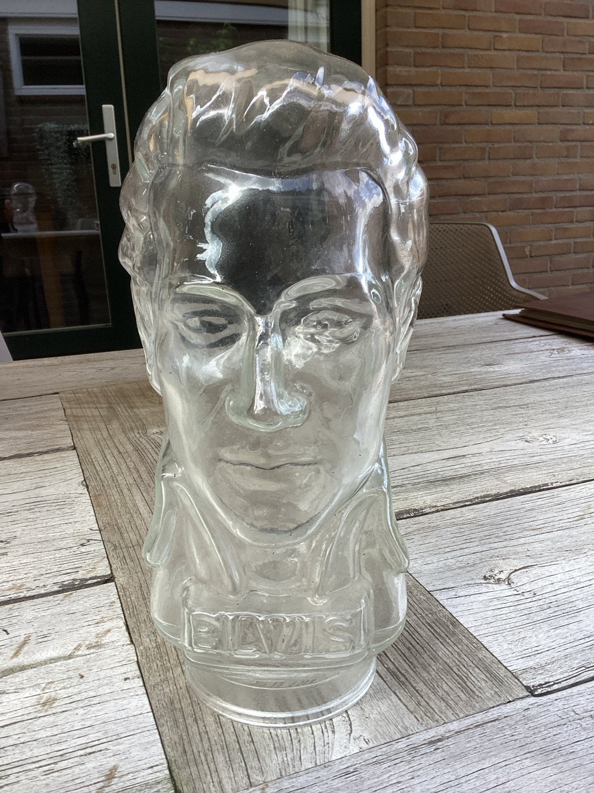 Glazen hoofd Elvis Presley - Vintage decoratie, Ophalen