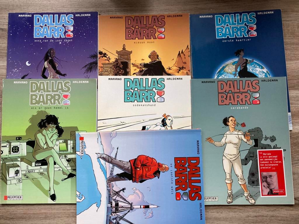 Dallas Barr, Meerdere stripboeken, Ophalen of Verzenden, Gelezen