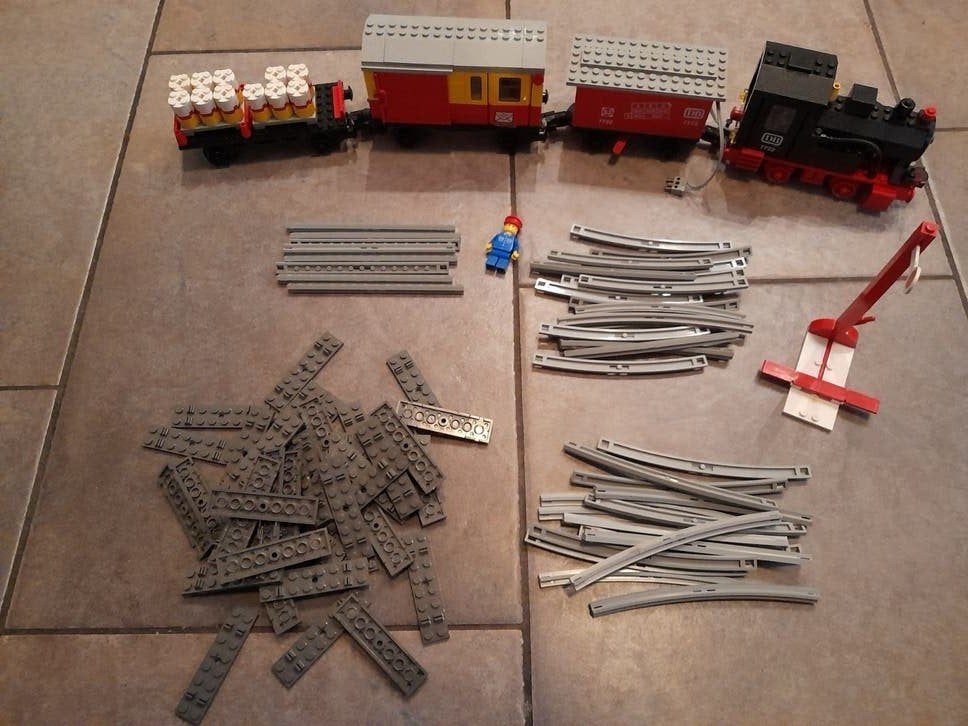 LEGO Trein Set 7722 Vintage Lego, Kinderen en Baby's, Speelgoed | Duplo en Lego, Ophalen, Gebruikt