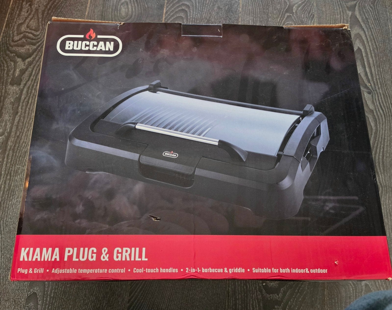 BUCCAN Kiama Plug & Grill - Elektrische Barbecue, Ophalen, Nieuw, BUCCAN
