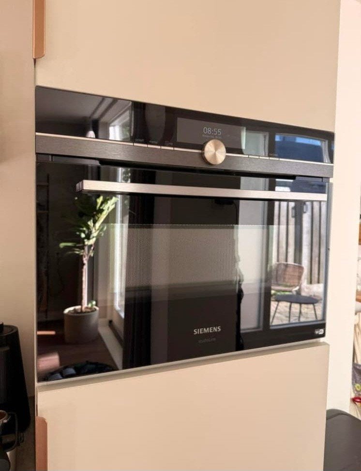 Siemens iQ700 Inbouw Stoomoven met Magnetronfunctie + WIFI, Witgoed en Apparatuur, Ovens, Ophalen, 45 tot 50 cm, Siemens, Inbouw