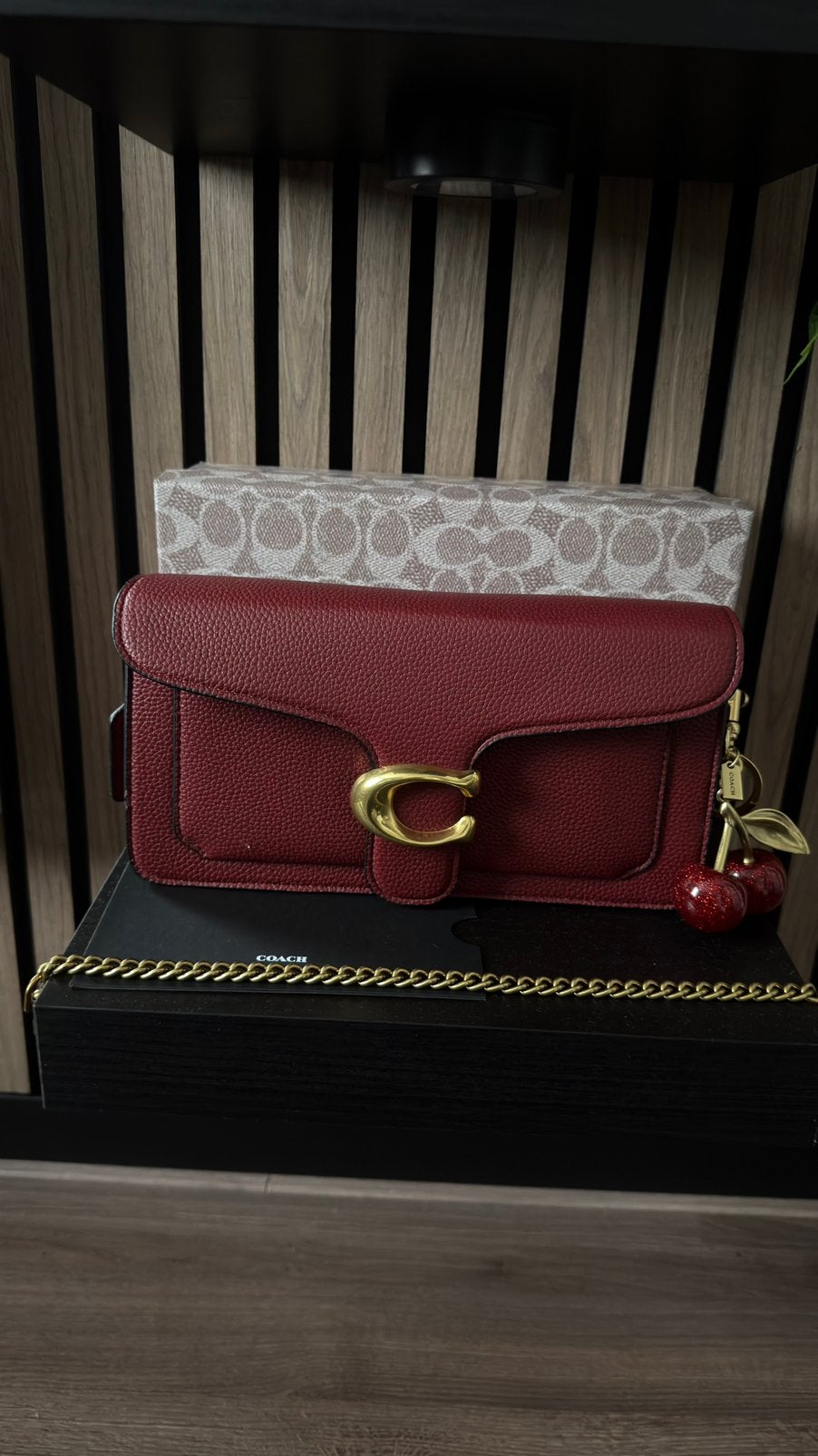 Coach Tas, Ophalen of Verzenden, Nieuw, Rood, Handtas