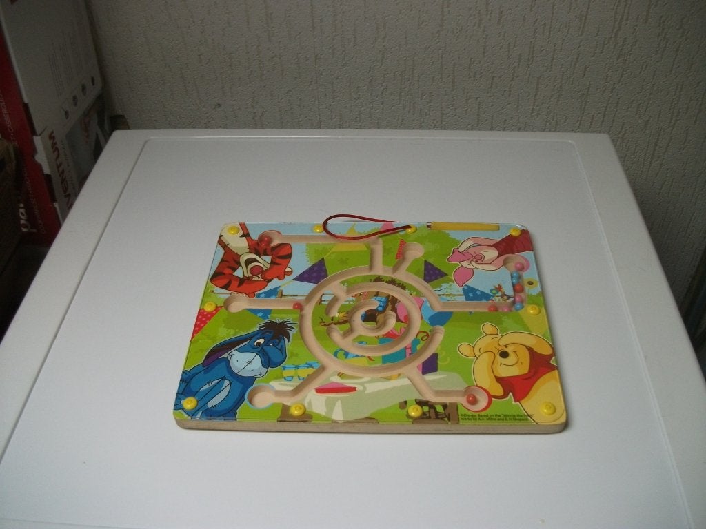 Magneet kralenbord Winnie The Pooh, Ophalen of Verzenden, Gebruikt