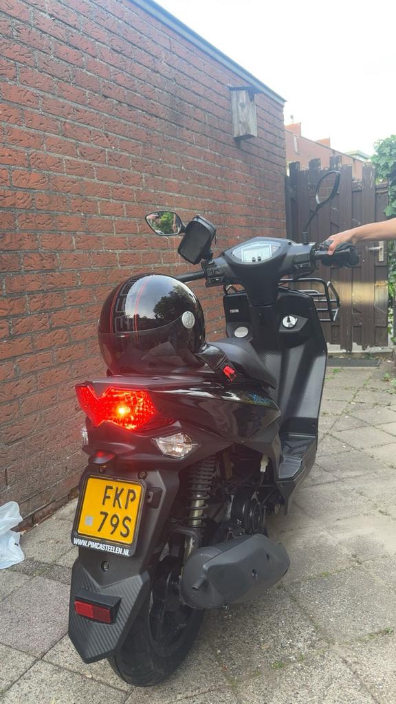 SYM scooter 50cc - Slechts 1001 km - Zo goed als nieuw, Fietsen en Brommers, Scooters | SYM, Overige modellen, Maximaal 45 km/u