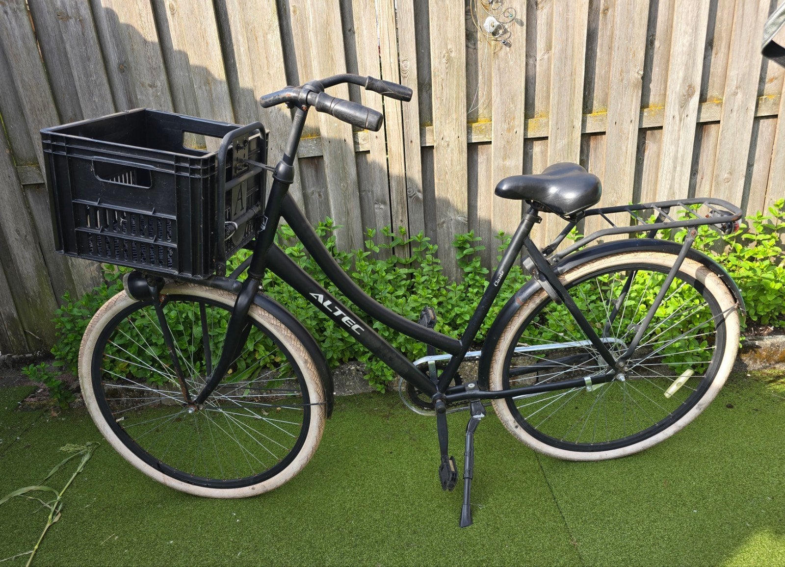 Altec fiets, Ophalen
