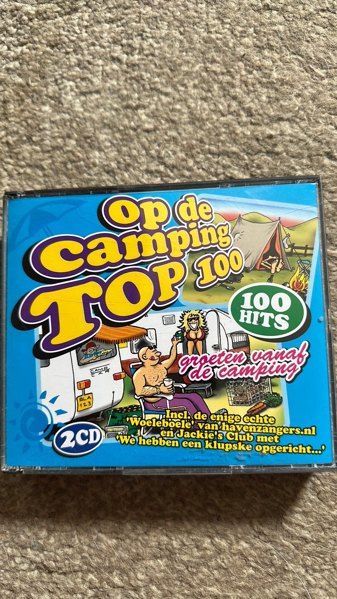 Op de Camping top 100, Ophalen of Verzenden, Zo goed als nieuw, Levenslied of Smartlap