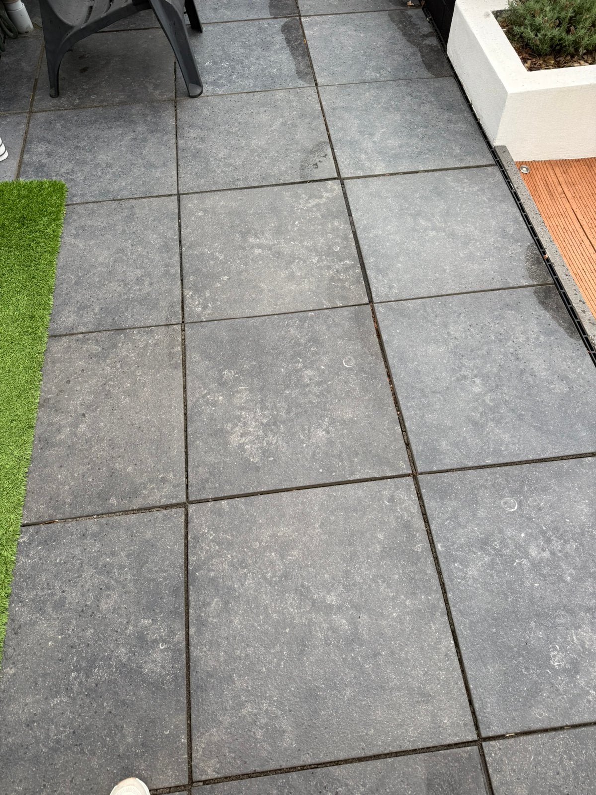 5,6 m2 keramische tegels (Gres Fine Porcellanato, Ophalen, Zo goed als nieuw, Keramiek, Terrastegels