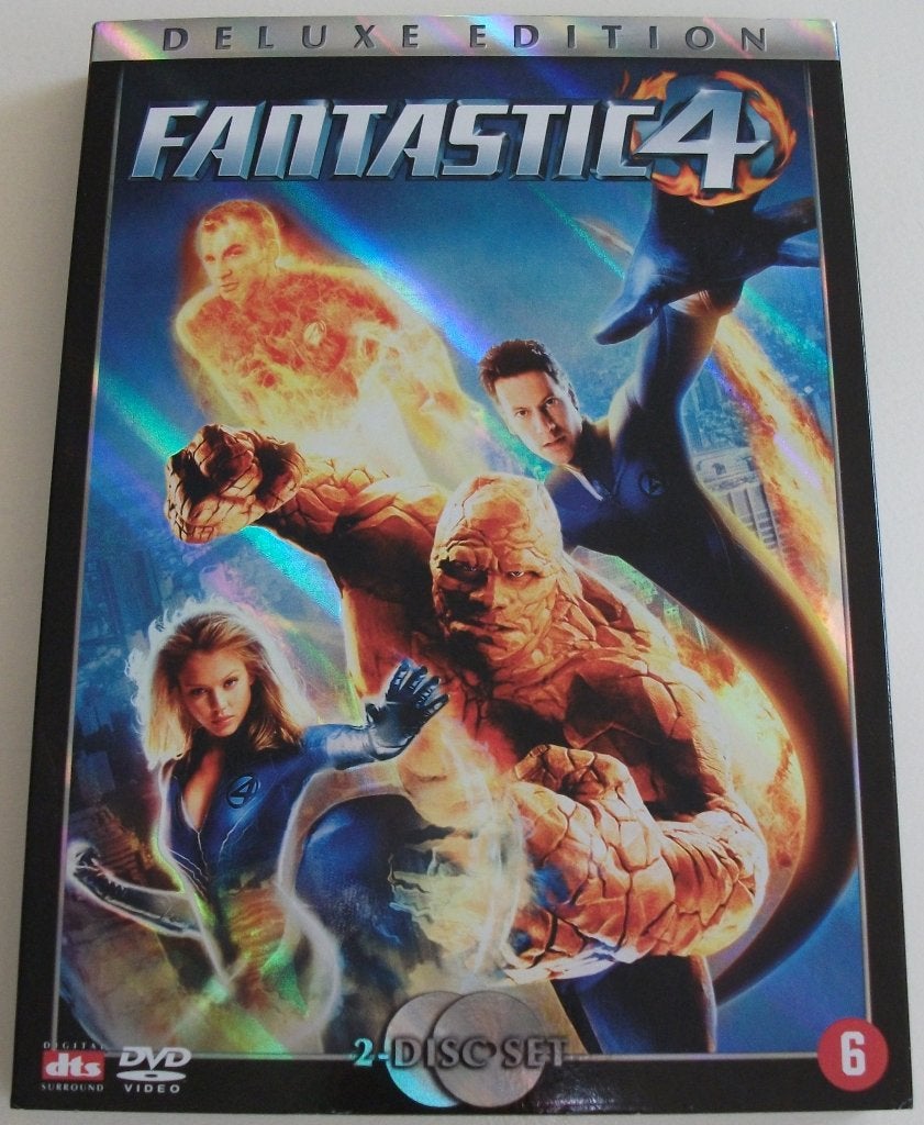 Dvd *** FANTASTIC 4 *** 2-Disc Set DeLuxe Edition, Avontuur, Engels, Speciale editie, Nederlands