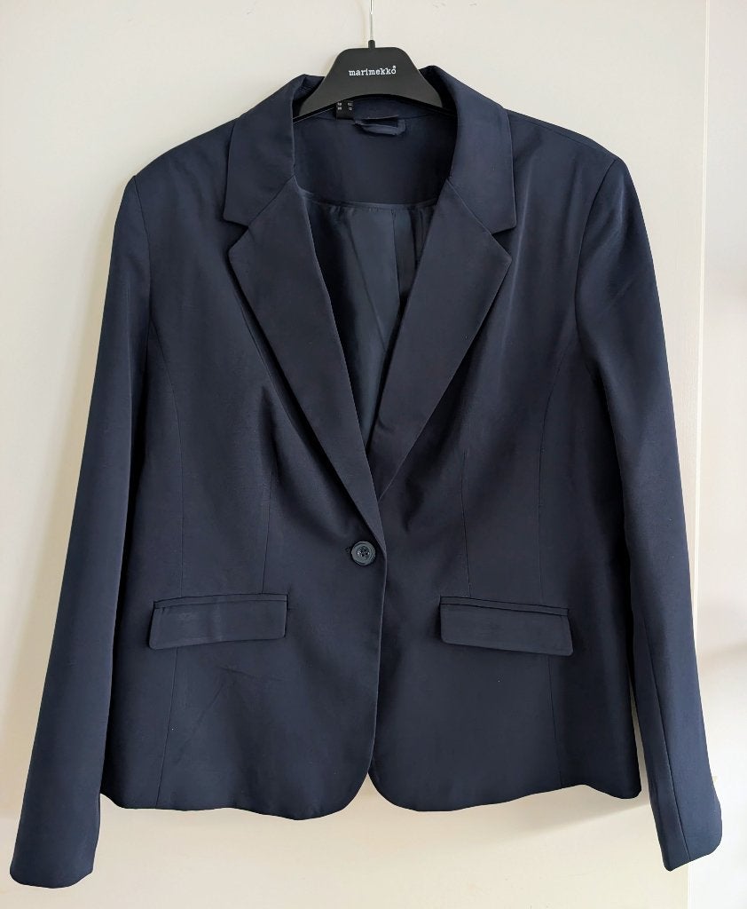 Colbert/blazer kleur neavy gevoerd., Kleding | Dames, Blauw, Maat 46/48 (XL) of groter, Nieuw, Ophalen of Verzenden