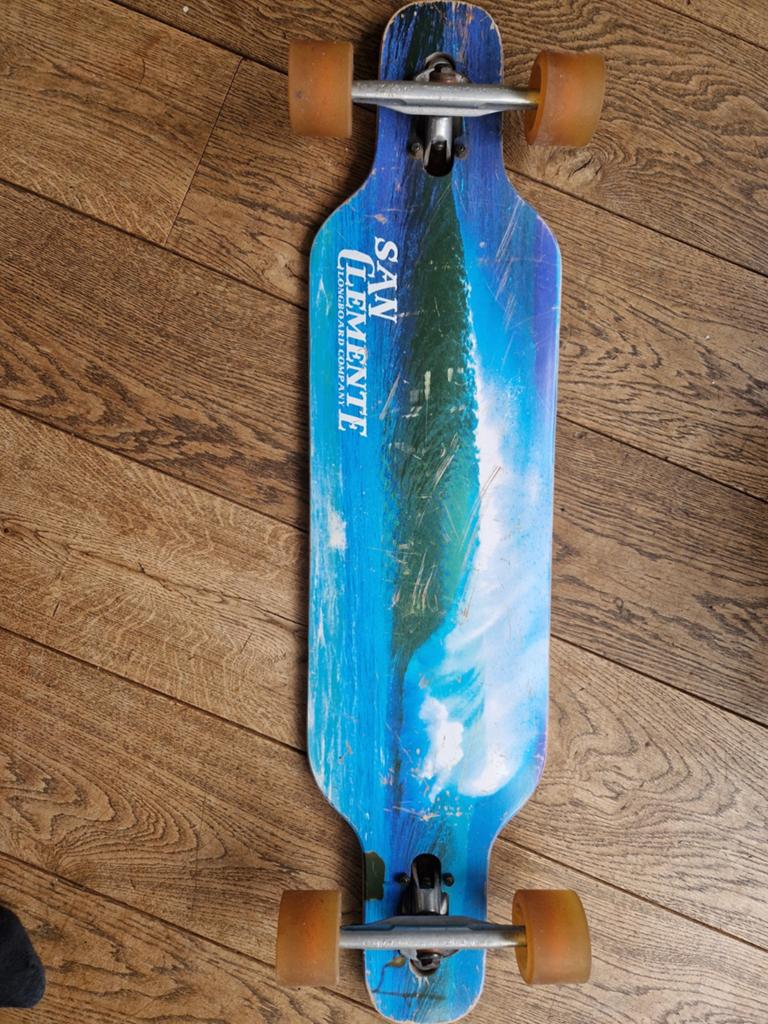 San Clemente Longboard - Gebruikt, Ophalen of Verzenden, Gebruikt, Skateboard, Longboard