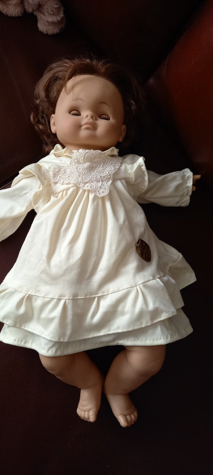 Vintage Babypop Lissi doll - Neustadt CBG Bavarian Baby T, Ophalen of Verzenden, Pop