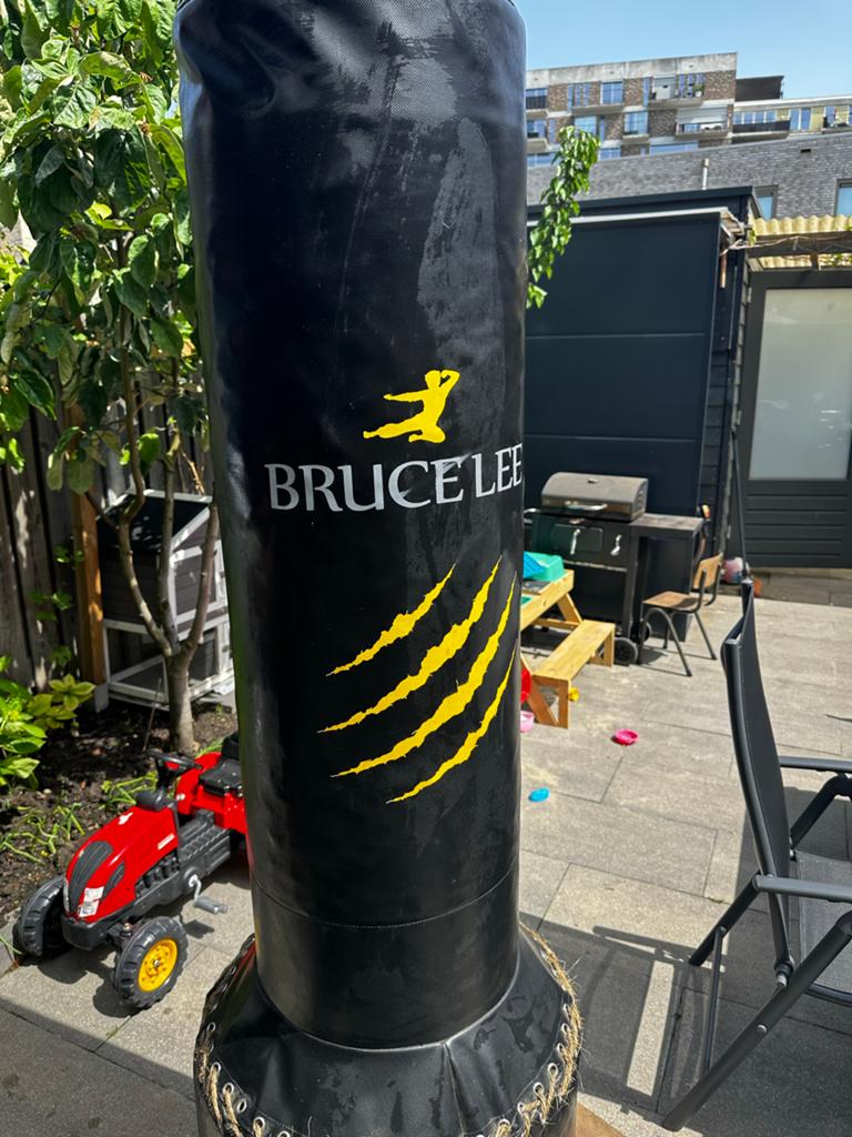 Bruce Lee bokszak - Ideaal voor vechtsporttraining, Ophalen, Gebruikt, Overige, Vechtsportmateriaal