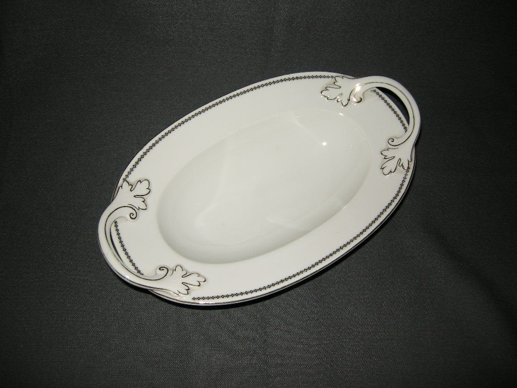 Rosenthal, wit met zwart geblokt randje, enkele onderdelen, Ophalen of Verzenden