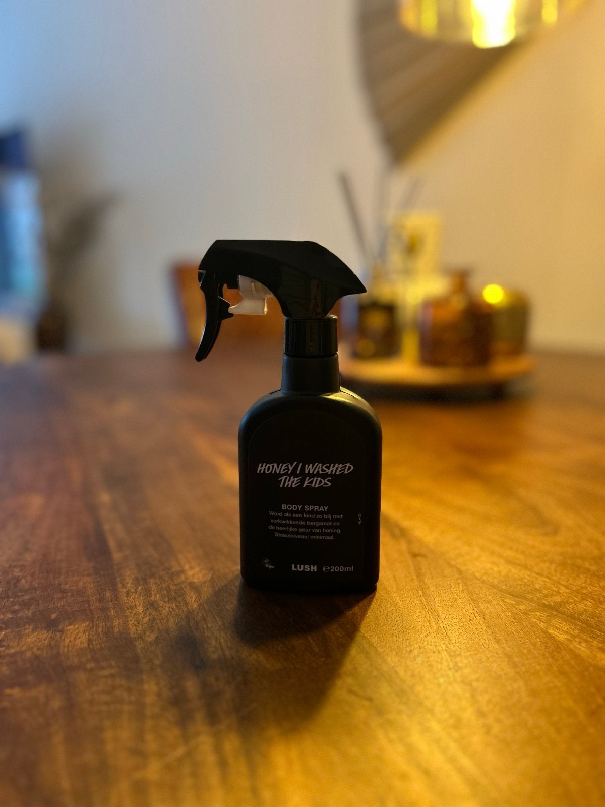 Lush Honey I Washed The Kids Body Spray 200ml, Ophalen of Verzenden, Zo goed als nieuw