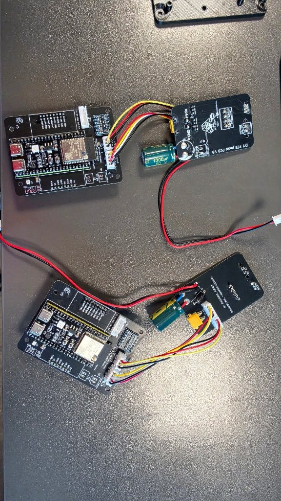 DIY FFB Pedal PCB V5 – 2x ESP32-S3 controllers / simracing, Ophalen, Gebruikt, FFB