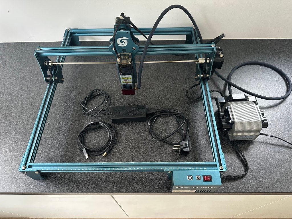 Sculpfun S9 incl. Air assist, Ophalen of Verzenden, Zo goed als nieuw