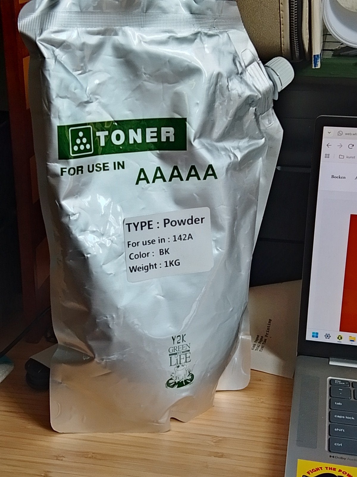 Toner navulpoeder, Ophalen of Verzenden, Gebruikt, Toner