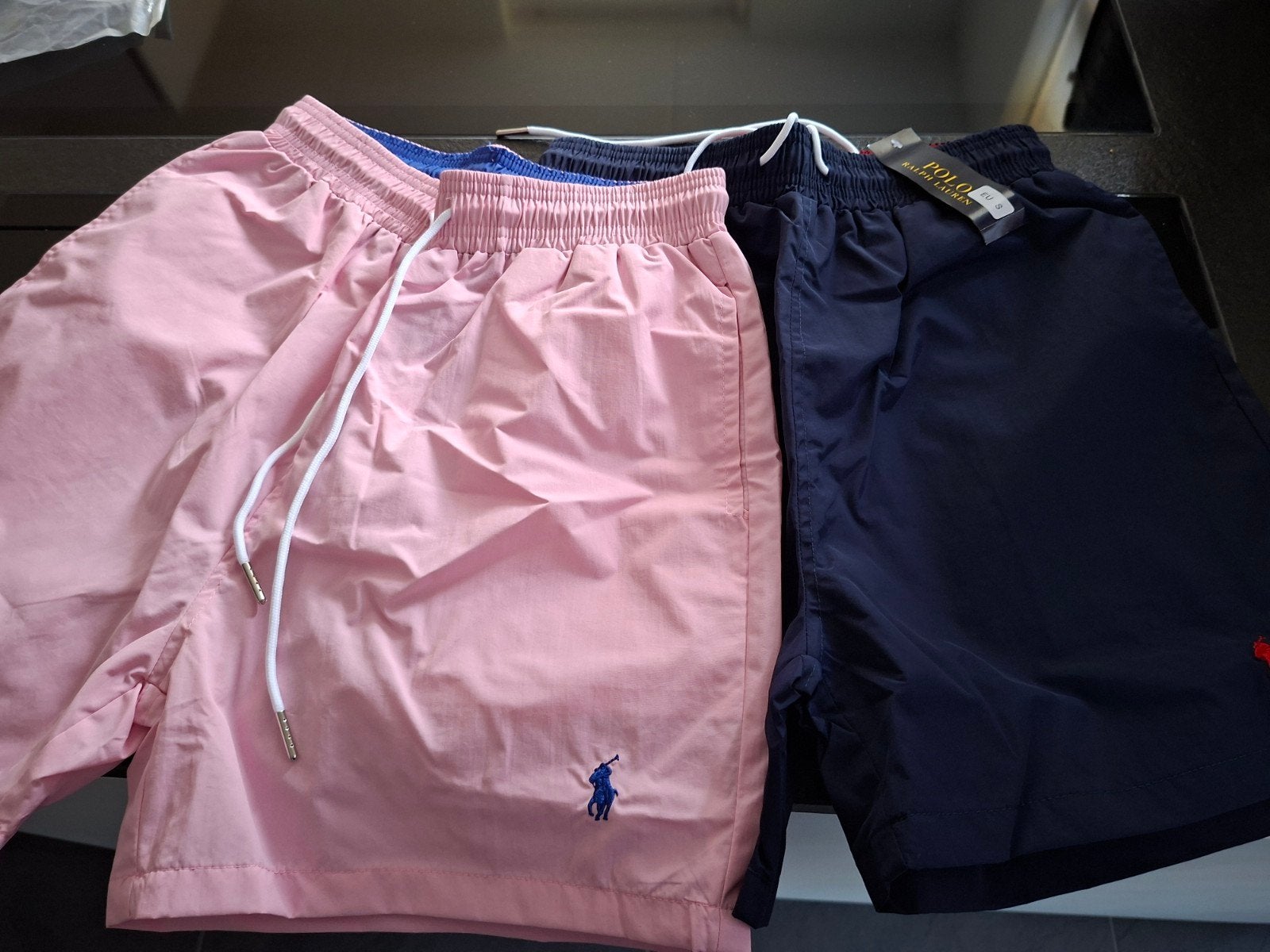 Polo Ralph Lauren Zwemshort - Donkerblauw.S valt als 164, Ophalen, Nieuw, Jongen, Zwembroek