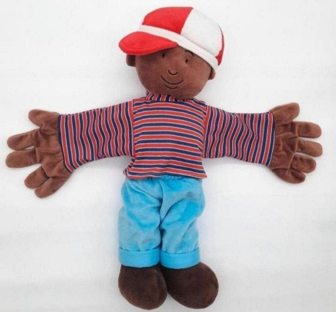 Max (Mies) Handpop / Hand Puppet 46cm, Ophalen of Verzenden, Zo goed als nieuw, Overige typen, Middelgroot (20 tot 80 cm)