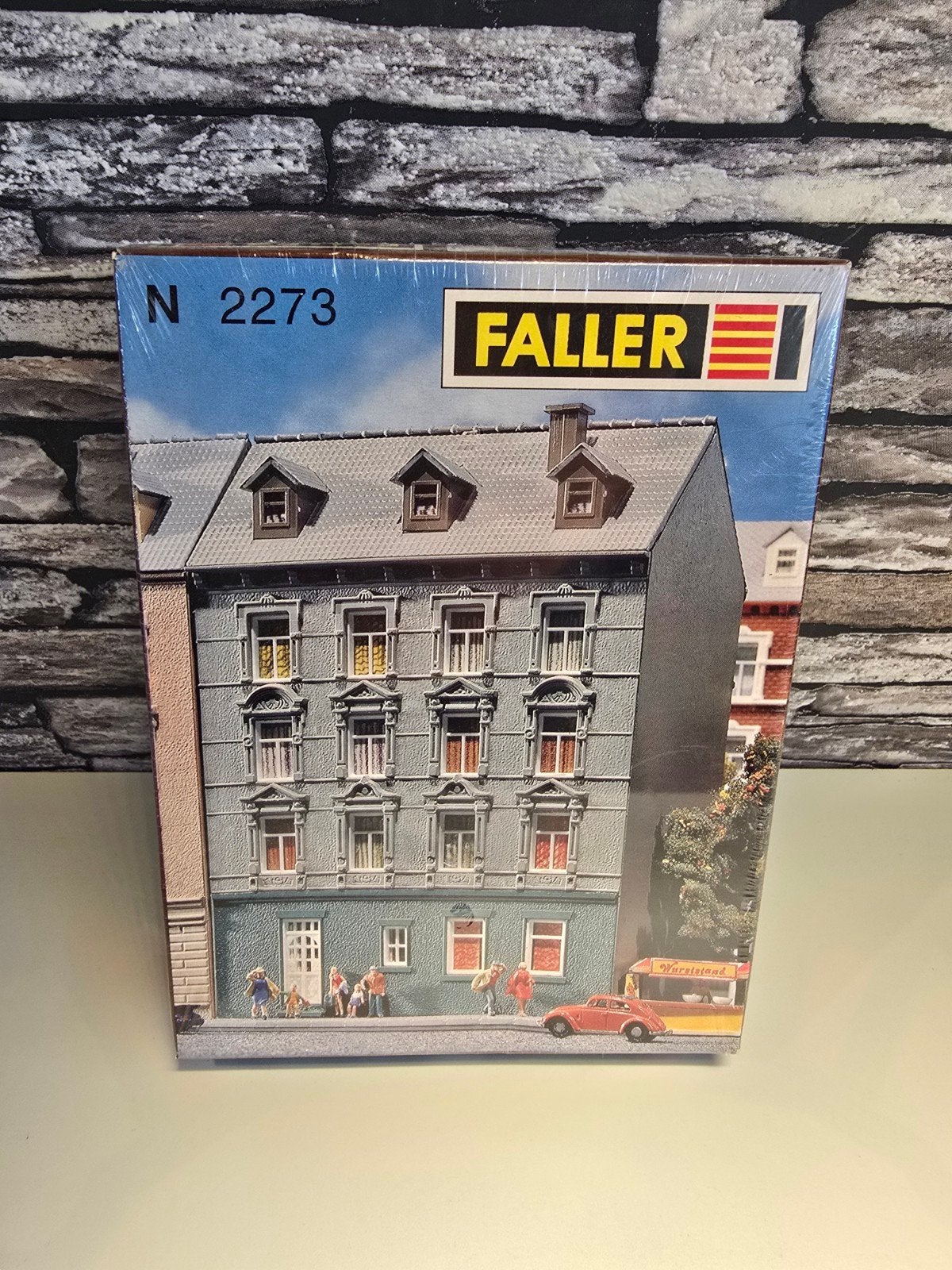 Faller stadswoonhuis nieuw N spoor trein 1:160, Overige merken, Gelijkstroom of Wisselstroom, Brug, Tunnel of Gebouw, Nieuw