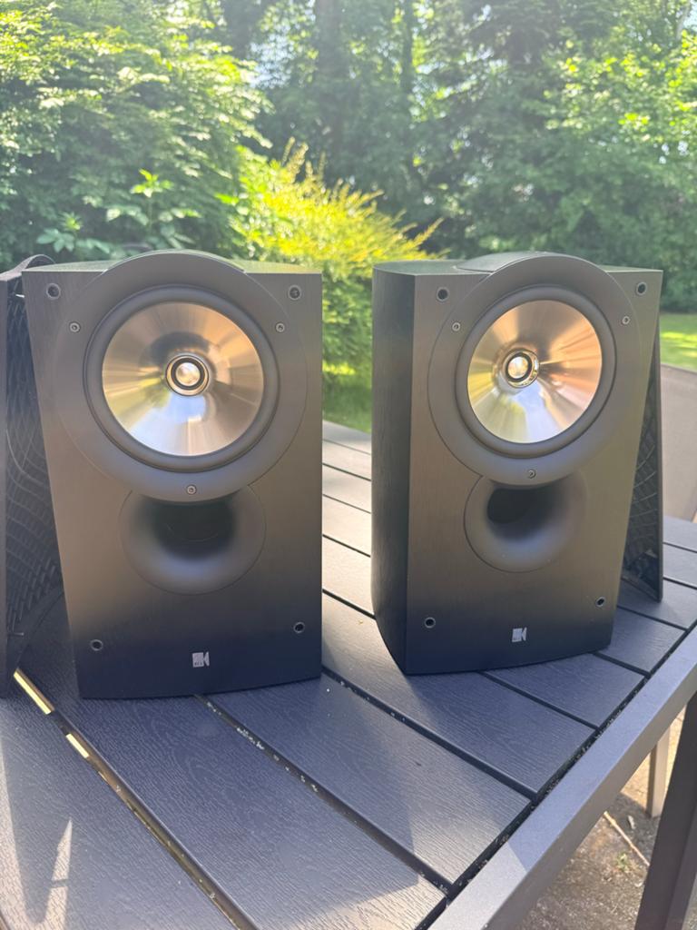 KEF Q3 Serie Boekenplank Luidsprekers - Uitstekende Staat, Overige merken, Ophalen of Verzenden, Zo goed als nieuw, 120 watt of meer
