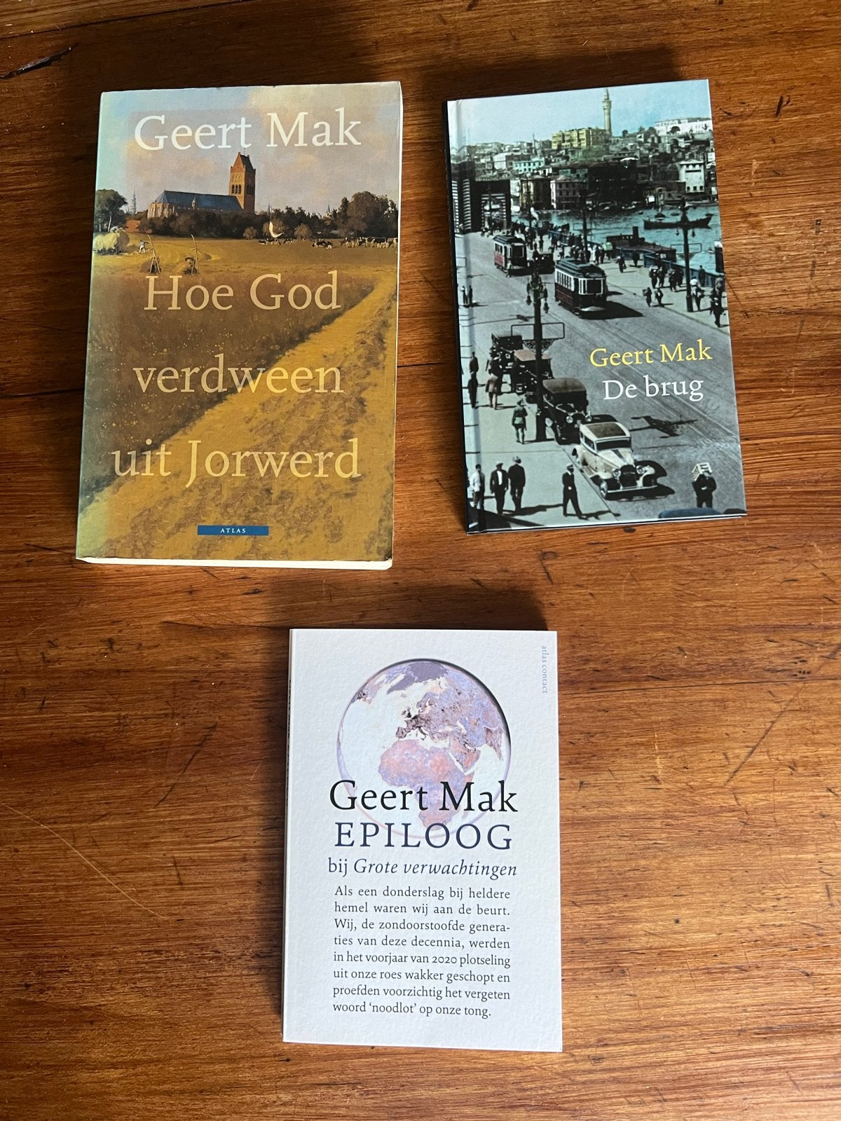 Geert Mak Boeken: Hoe God verdween, De brug, Epiloog, Ophalen of Verzenden, Gelezen, Nederland