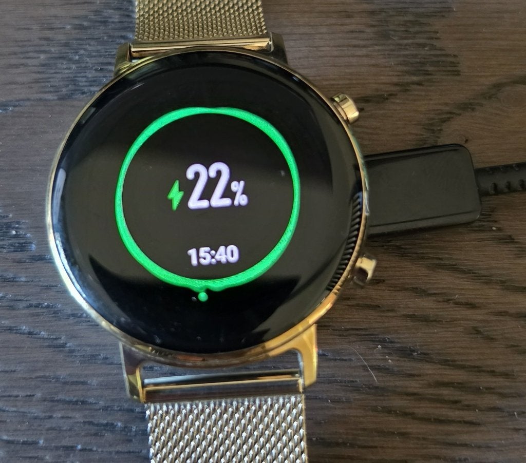 Huawei Watch GT2 42mm | 2 bandjes | originele oplader, Sieraden, Tassen en Uiterlijk, Smartwatches, Ophalen, Gebruikt, GPS, Geel