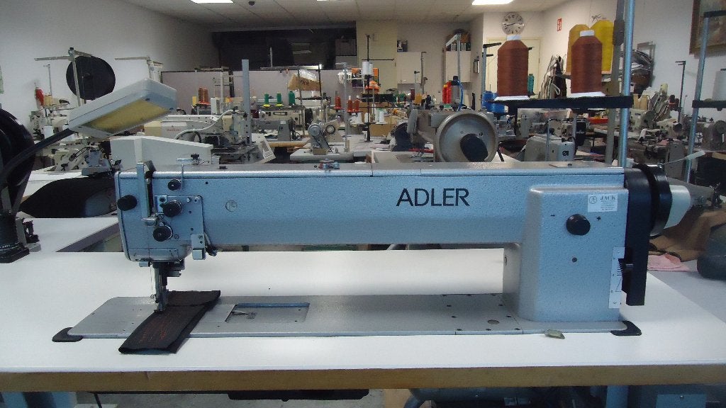 Industrie Naaimachine Adler Langearm 3 voudig Transport, Overige merken, Gebruikt, Ophalen of Verzenden, Naaimachine