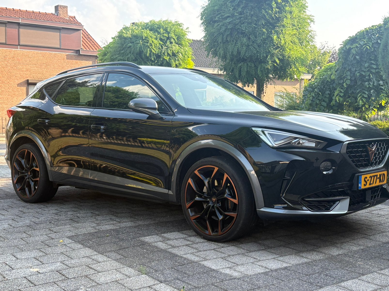 Cupra Formentor 1.4 E-hybrid 245pk Dsg-6 2021 Zwart, Auto's, Cupra, 4 cilinders, Formentor, Leder en Stof, Zwart