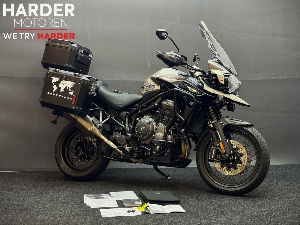 TRIUMPH TIGER 1200 SE DESERT EDITION | FULL OPTION|ALS NIEUW, Motoren, 1215 cc, Motorrijbewijs A, Bedrijf, Meer dan 35 kW
