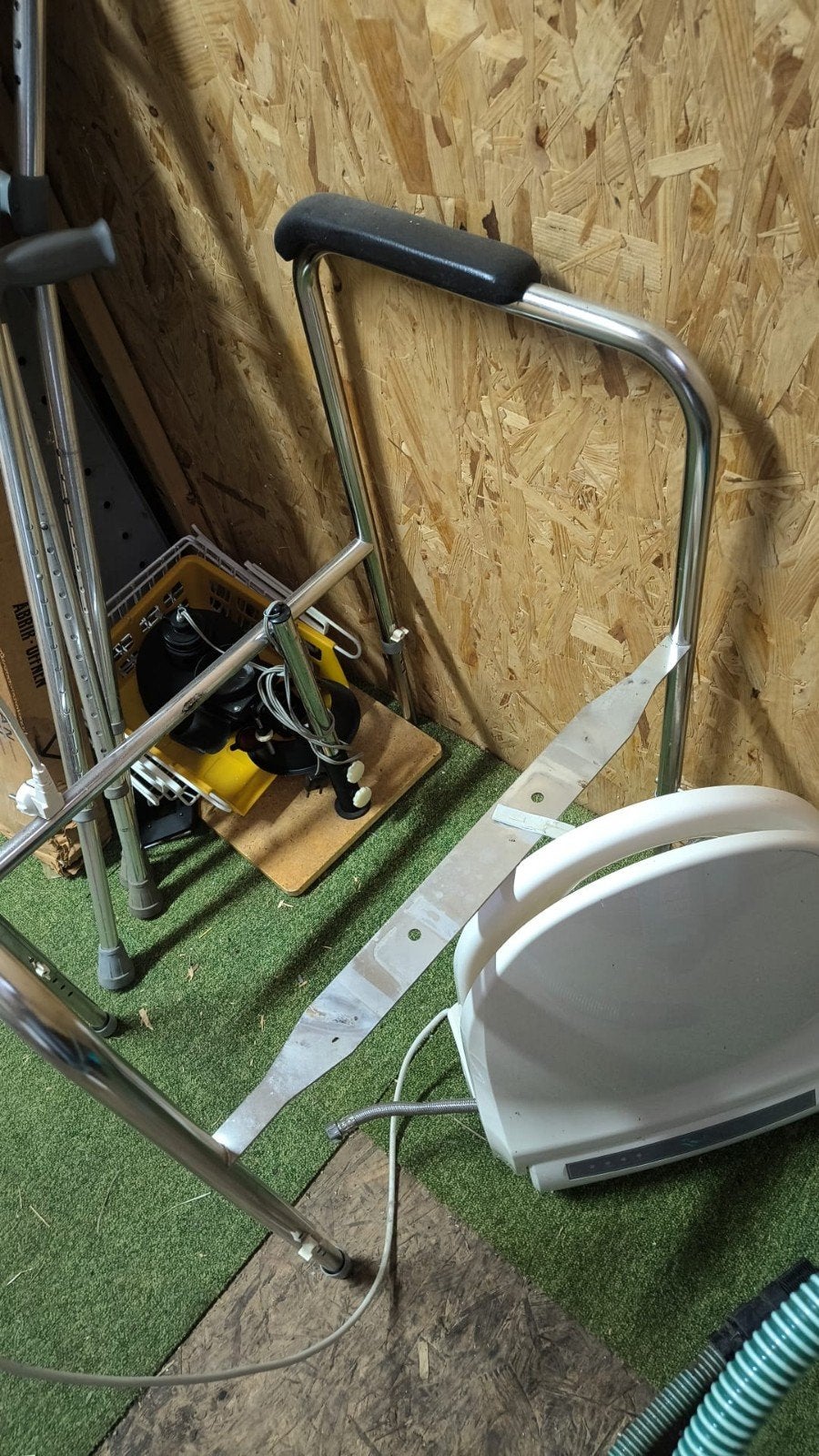 Verwarmde wc plus rek, Ophalen, Gebruikt, Toilet