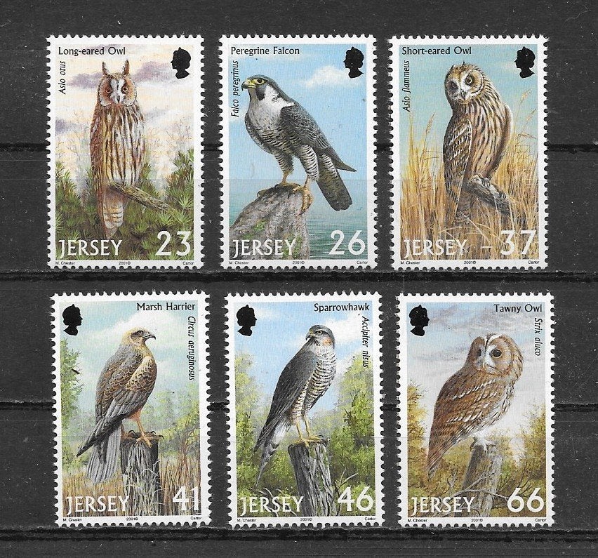 Jersey vogels, Ophalen of Verzenden, Postfris