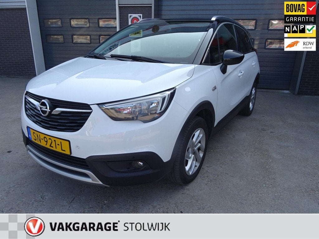 Opel Crossland X 1.2 Turbo Innovation Nette Complete auto., Gebruikt, 1199 cc, Origineel Nederlands, Bedrijf