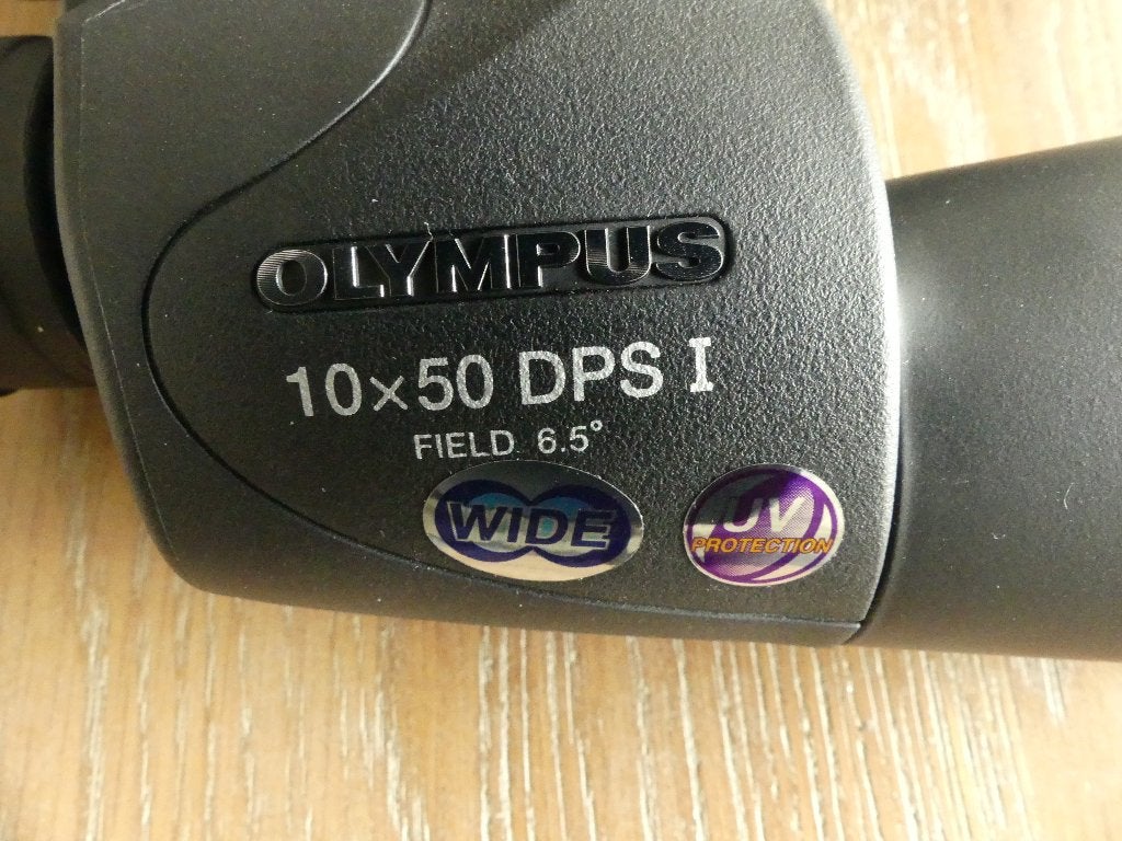 Olympus 10x 50 DPS 1, Overige typen, Ophalen of Verzenden, Zo goed als nieuw, 8 tot 12x