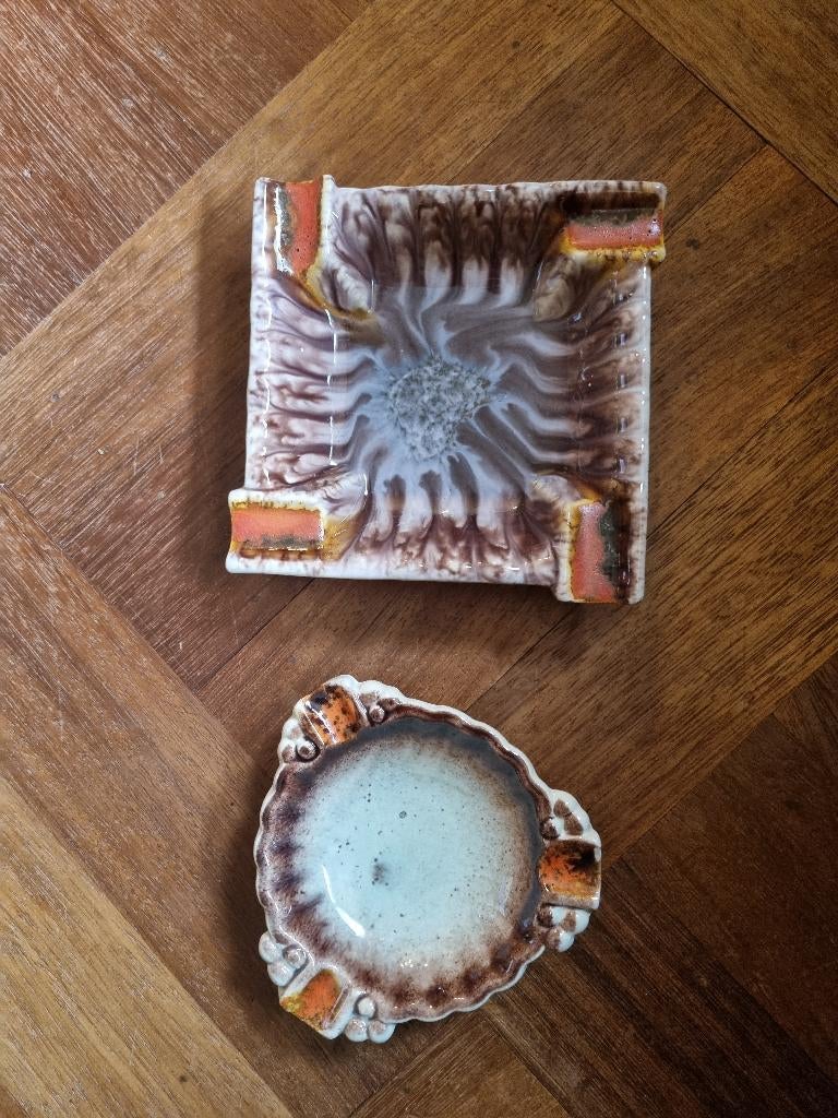 vintage keramische asbak uit de jaren '60. , Ophalen