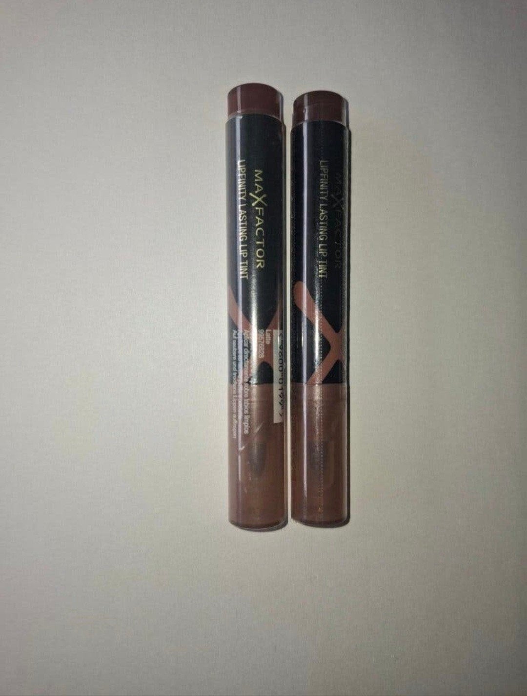 2 nieuwe max factor lipsticks lipfinity lip tint (advr 311), Lippen, Bruin, Nieuw, Ophalen of Verzenden