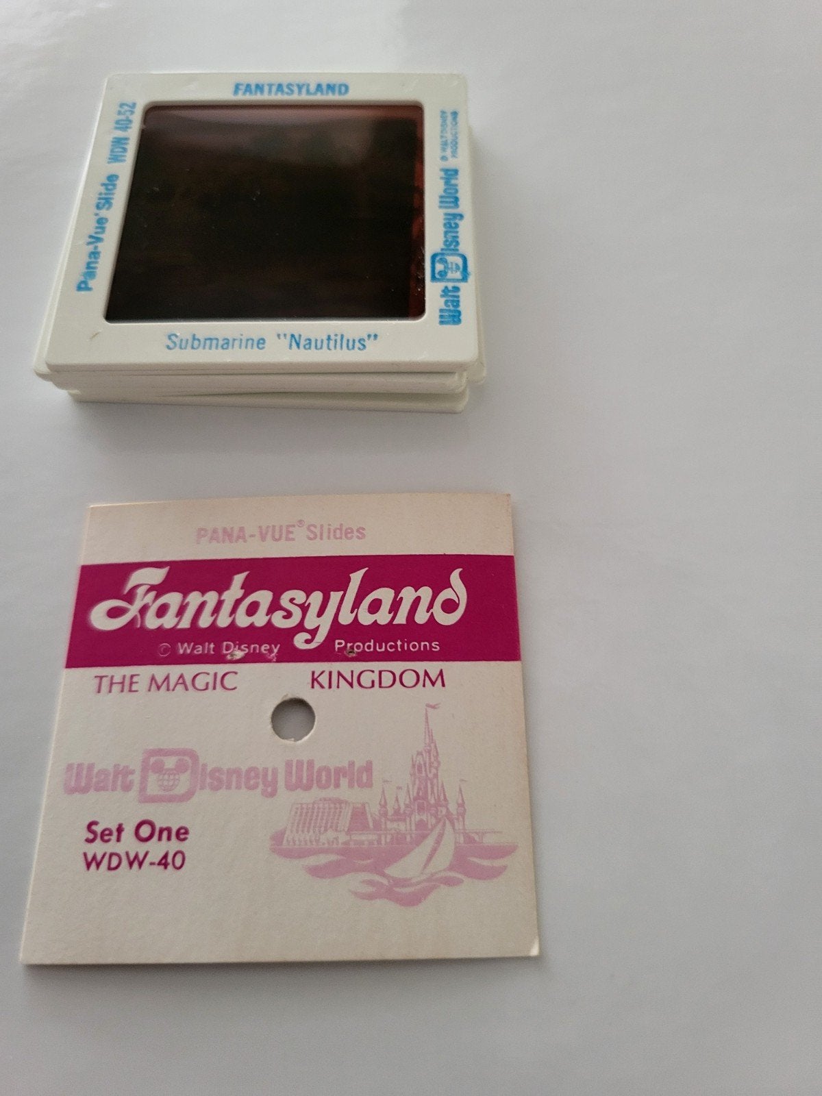 Orginel Dia set Walt Disney World Florida/Fantasialand, Ophalen of Verzenden
