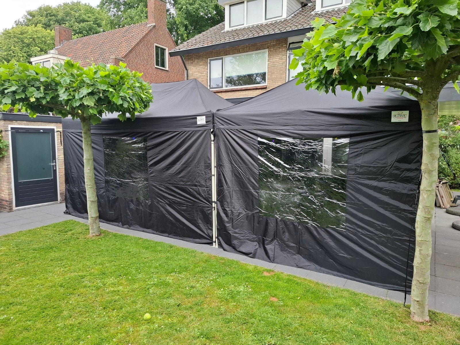 Partytent 3x3 pakket 3 te huur, Ophalen of Verzenden, Nieuw, Overige