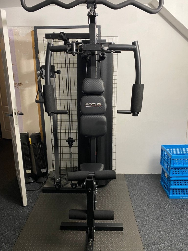 Focus Unit 6 Krachtstation gebruikt, Sport en Fitness, Ophalen, Benen, Gebruikt, Krachtstation