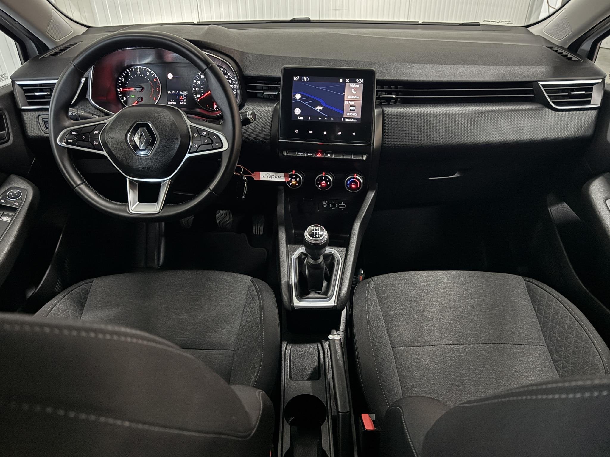Renault Clio 1.0 TCe Zen LED NAVI CARPLAY AIRCO CRUISE 1STE., Voorwielaandrijving, Dealer onderhouden, Stof, Gebruikt